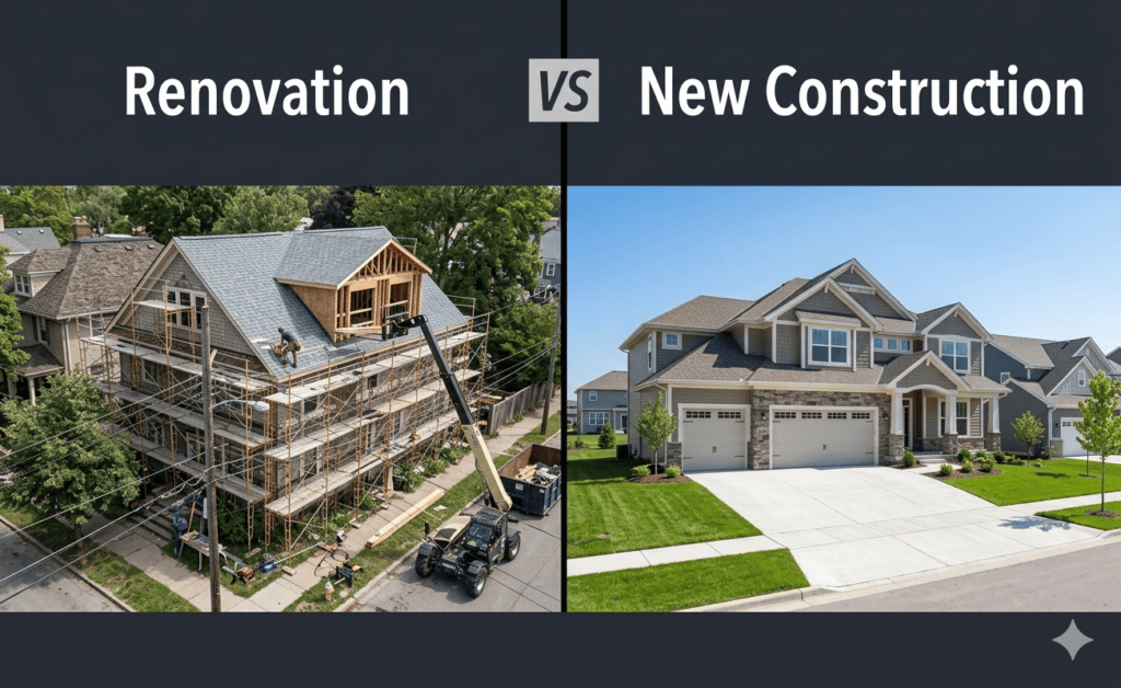 Deciding between renovation or new construction? Explore a comparative analysis of ROI, timelines, and risks to determine which investment strategy best fits your goals in the Florida market.
