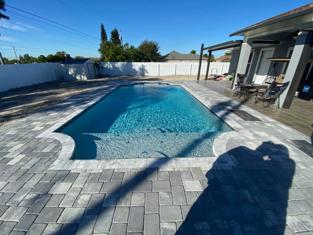 Pool & Paver Deck Build-2