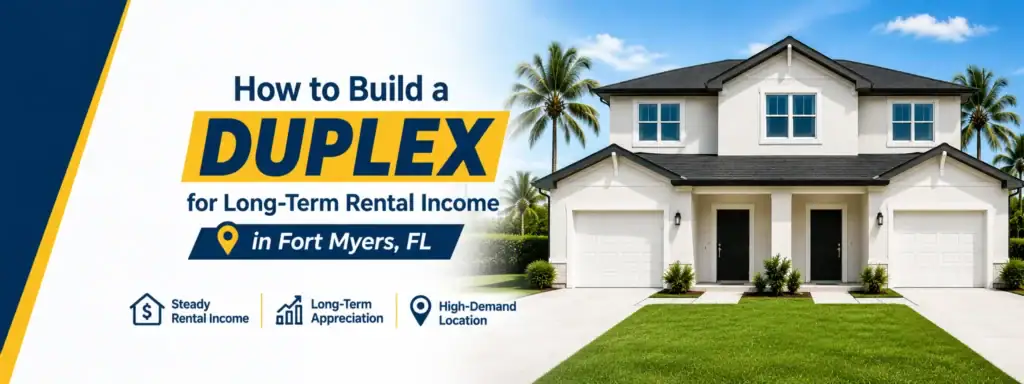 How to Build a Duplex for Long-Term Rental Income in Fort Myers, FL